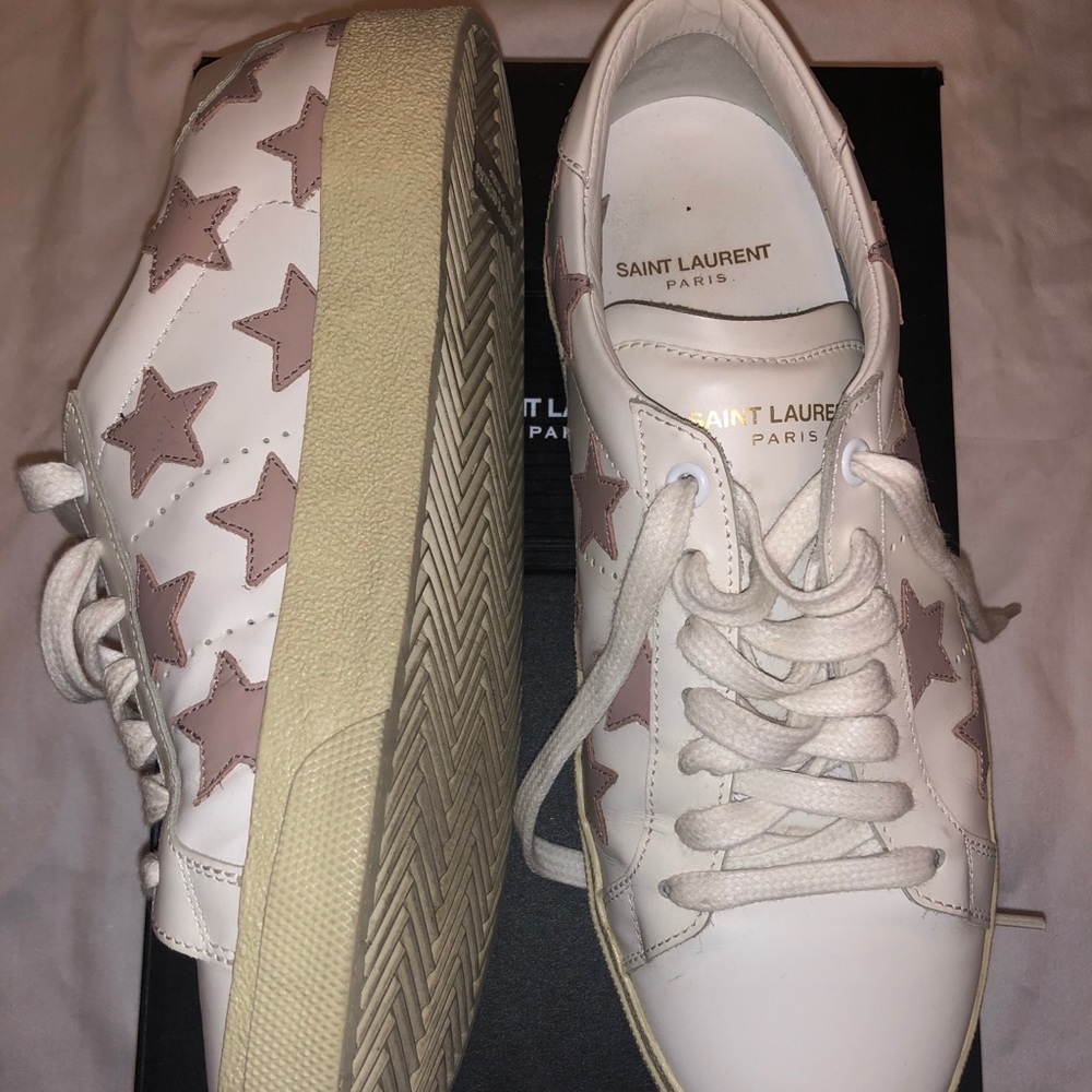 Saint Laurent star sneakers!